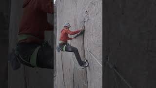 How to climb pitch 7 of the dawnwall redpoint rockclimbing elcapitan [upl. by Noraha]