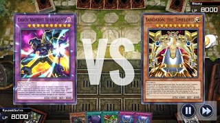 Yugioh Master Duel Ancient Gear Deck VS Timelord Deck [upl. by Ainer526]