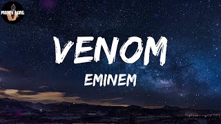 Eminem  Venom Lyric Video [upl. by Anet]