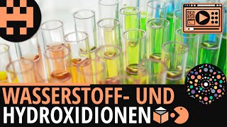 Nachweis Hydroniumionen und Hydroxidionen │Chemie Lernvideo Learning Level Up [upl. by Wallach]