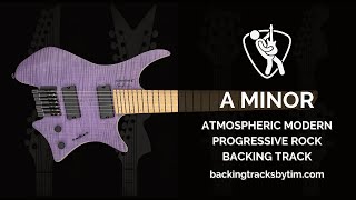 Atmospheric Modern Progressive Rock Backing Track in A Minor  105 BPM [upl. by Deuno]