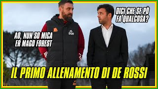 IL PRIMO ALLENAMENTO COATTO DI DANIELE DE ROSSI ALLA ROMA [upl. by Tor]