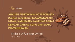 Nida Lutfya Nur Atika121350061Metopen RB [upl. by Nenney870]