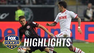 Eintracht Frankfurt vs 1 FC Koln  2015–16 Bundesliga Highlights [upl. by Akeyla]