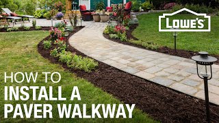 How to Design and Install a Paver Walkway [upl. by Ajam716]