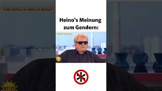 Heino zum Gendern und Cancel Culture Denen haben sie ins Gehirn geschissquot [upl. by Tobin]