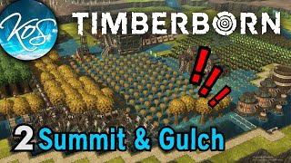 Timberborn Summit amp Gulch Cities 2  Metal amp Badwater City [upl. by Ainesy]