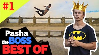 Best of Pasha The Boss ParkourFreerun Compilation Extreme sports 1 [upl. by Kessel804]