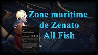 Black desert online pêche poisson de la zone maritime de zenato [upl. by Gnart]