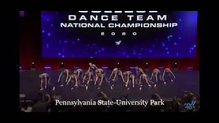 Penn State Lionettes UDA Nationals Jazz Routine 2020 [upl. by Hosbein465]