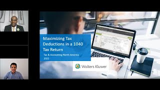 TaxWise Virtual Tax School Maximizing Tax Deductions in a 1040 Tax Return [upl. by Pittel383]