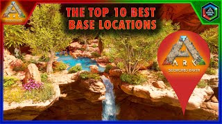 Top 10 Best Base Locations in Ark Survival Ascended Scorched Earth [upl. by Pansir]