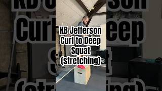 KB Jefferson Curl to Deep Squat Mobilité Stretching [upl. by Catima]