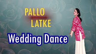 Pallo Latke  Wedding Dance  Easy Steps For Girls  Himani Saraswat  wedding [upl. by Adlar519]