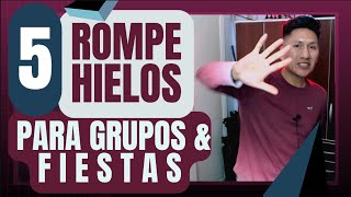 5 ROMPE HIELOS PARA GRUPOS GRANDES ó FIESTAS [upl. by Elene]