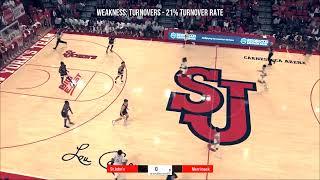 Andre Curbelo  Playmaking ball handler  St Johns  202223 Transfer Portal Highlights [upl. by Hulbard]