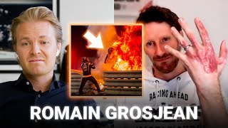 F1 Miracle Grosjean Explains What Changed after his Fireball Crash  Nico Rosberg  Podcast 21 [upl. by Chicky543]