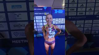 Jessica Hull Runs 350 1500m For New Australian RECORD 5th Fastest Time Ever [upl. by Ardnaxila]