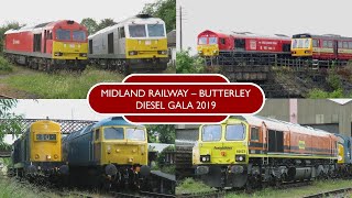 Midland Railway Butterley Diesel Gala 2019 [upl. by Ayet251]