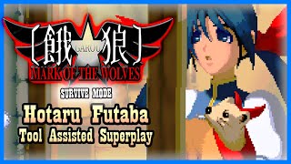 【TAS】GAROU MARK OF THE WOLVES  HOTARU FUTABA SURVIVAL MODE [upl. by Forrest22]