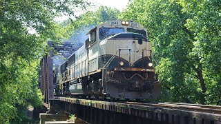 4K Chasing the Yadkin Valley Railroad From Rural Hall to North Wilkesboro 852021 [upl. by Kadner229]