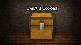 Easy How to Lock your Chests in Minecraft [upl. by Maretz]