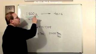 Ask Rosengarten 12111 Converting Grams To Tons [upl. by Ticon630]