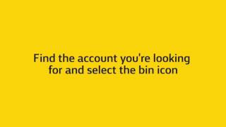 How to delete an account from your NetBank address book [upl. by Gabbi]