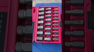 Hexagon socket screw extractor Good tools to share Screw extractor expert [upl. by Galatia]