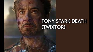 Tony Stark death scene twixtor [upl. by Eem]