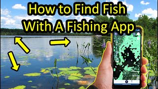 How to Use a Fishing App to Find A Good Spot Omnia Premium Pro [upl. by Pamella19]