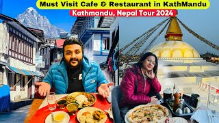 Must Visit Famous Cafe Restaurant in Kathmandu  Kathmandu Nepal Tour 2024 [upl. by Enihpets]