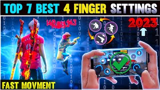 Top 7 Best 4 FINGER custom hud Free Fire🤯MOVMENTHEADSHOT😎Best Custom Hud In FF  99 GAMER [upl. by Octavie]