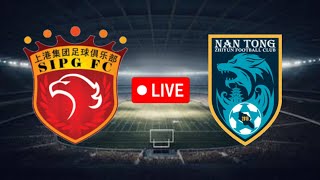 Shanghai Port FC vs Nantong Zhiyun FC live football showdown [upl. by Dacy463]