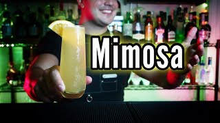 Cocktail Mimosa 🥂 🍊 Bebida  dificil del mundo shorts [upl. by Stesha]