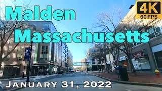 Malden Massachusetts  January 31 2022 [upl. by Akcirret]