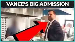 JD Vance Makes HUGE Admission About Donut Shop Disaster [upl. by Azeret821]