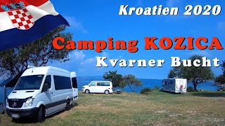 Kroatien Campingplatz Kozica  Kvarner Bucht [upl. by Krm]