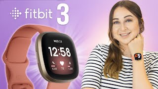 Fitbit Versa 3 Watch Review  WHAT YOU NEED TO KNOW [upl. by Kcod]