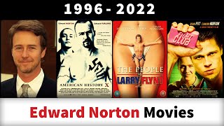 Edward Norton Movies 19962022  Filmography [upl. by Nawuj]