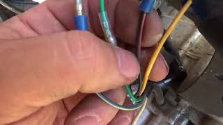 SSR 125cc pit bike 13 CDI coil wire harness gets the spark back [upl. by Attem900]