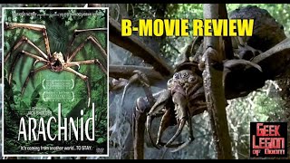 ARACHNID  2001 Chris Potter  aka 8 LEGS Giant Spider Horror BMovie Review [upl. by Anippesuig]