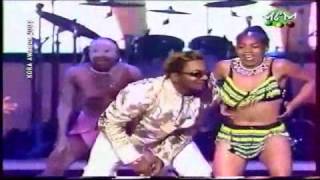 Awilo LongombaCache Cache Live Kora Awards 2001 [upl. by Toor]