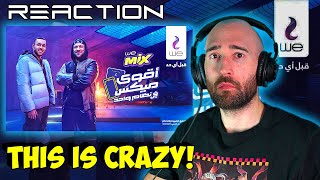 AHMED MEKKY WEGZ  AQWA MIX FIRST TIME REACTION [upl. by Nealon]