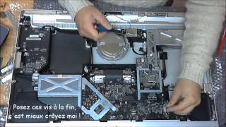 iMac 2009 27 pouces remontage [upl. by Thun790]