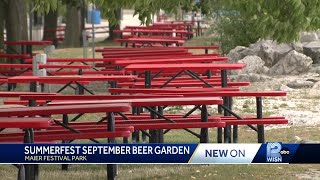 Lakeside beer and cocktail garden opening at Henry Maier Festival Park [upl. by Akcirred]