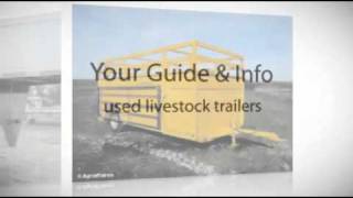 used livestock trailers [upl. by Zul]