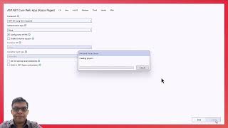 Dotnet Core  Creating a sample Razor Page Web Application [upl. by Ailedamla]