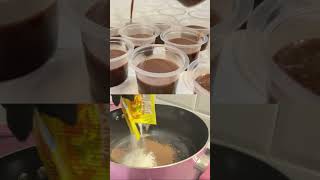 food homemade cooking puding pudingcoklat pudingekonomis orderan shorts shortvideo [upl. by Bardo]