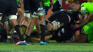 HIGHLIGHTS 2018 Super Rugby Week 7 Chiefs v Highlanders CHIvHIG [upl. by Aicilyt208]